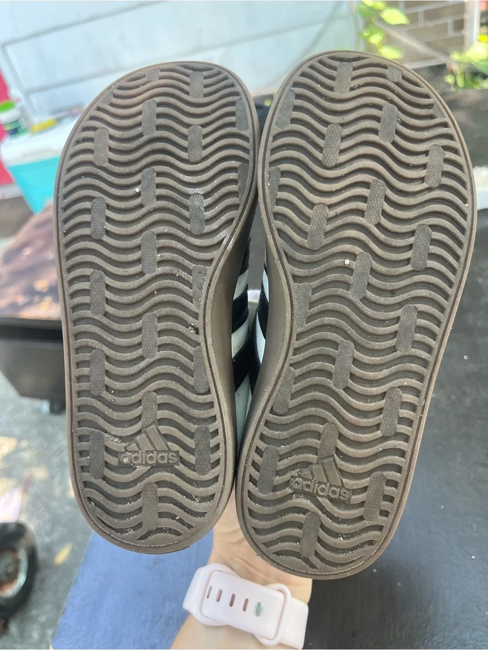 Kids adidas sneakers size 12.5 k